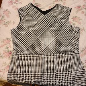 Herringbone sheath dress